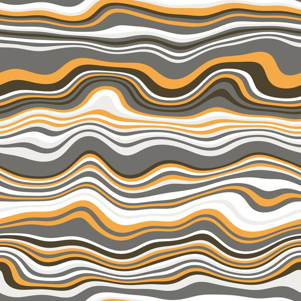 Seamless wavy stripe surface pattern design for print - Photo, Image