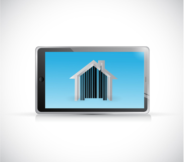 home search tablet concept illustration design - Фото, изображение