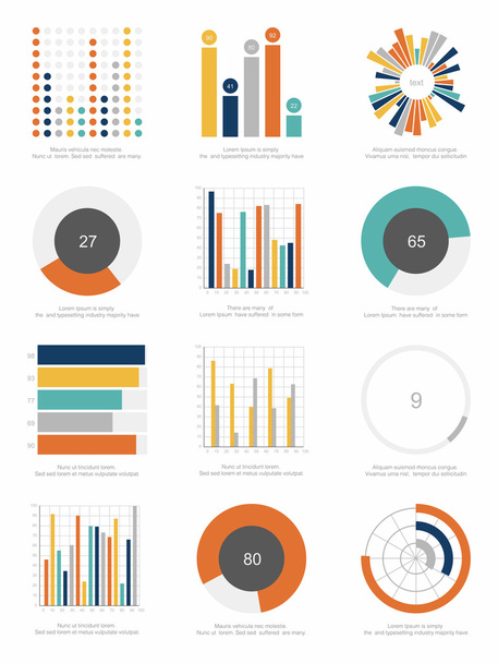 Infographics elements - Vecteur, image