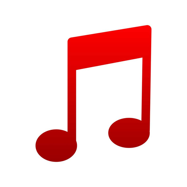 Music Line Gradient Vector Icon Desig - Vector, Image