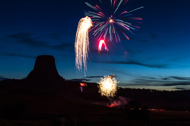 fireworks in wyoming - Photo, Image