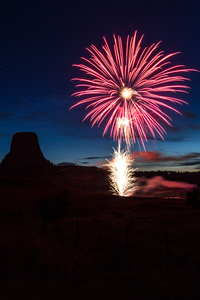 fireworks in wyoming - Photo, Image