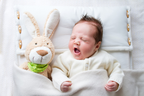 Bambino con coniglietto
 - Foto, immagini