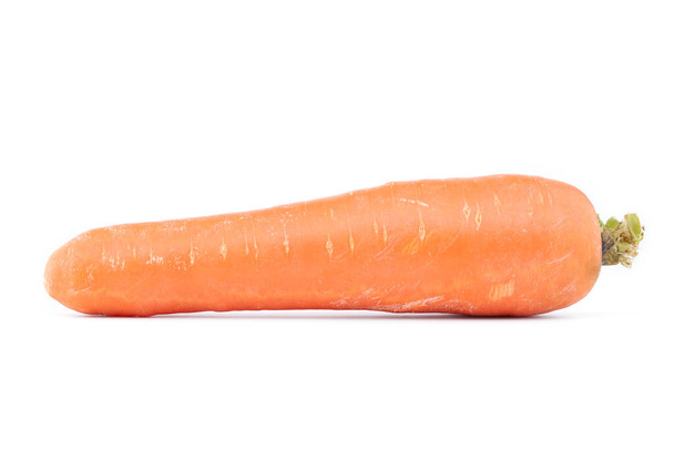 Carrot Vegetable cut out on white isolated background - Photo, Image