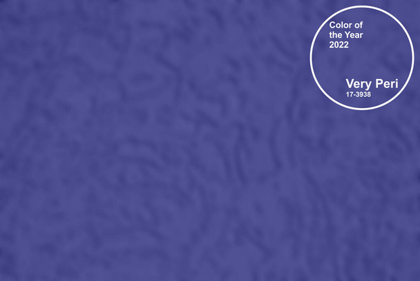 Très Peri la couleur principale de l'année 2022. Texture floue abstraite - Photo, image
