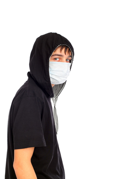 Teenager in mask - Photo, Image