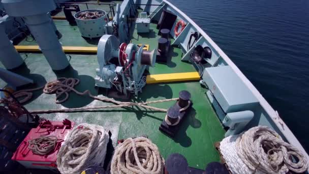 Caledonian MacBrayne feribotu "Caledonian Adaları" Ardrossan limanından Arran Adası 'na - Ardrossan, İskoçya, İngiltere - 21 Temmuz 2021 - Video, Çekim