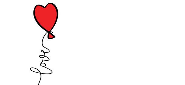 Banner de amor com fundo de sinais de símbolo de coração. Feliz dia dos namorados em fevereiro (dia dos namorados, dia dos namorados) ou romântico, citação de romance - Vetor, Imagem
