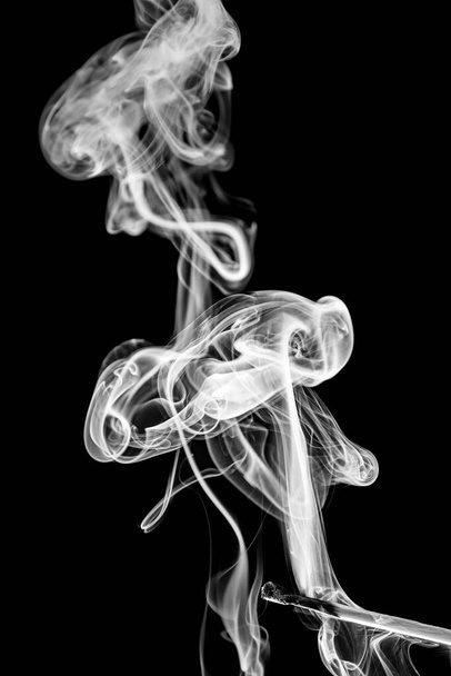 dym spalonego zapałki - Zdjęcie, obraz