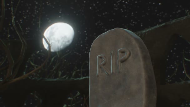 RIP墓石CGI - 映像、動画