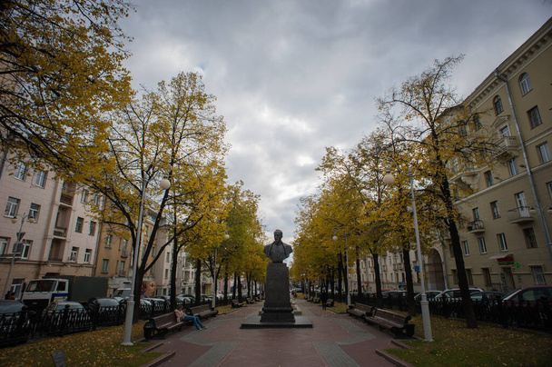 Monument à Félix Dzerzhinsky à Minsk. - Photo, image