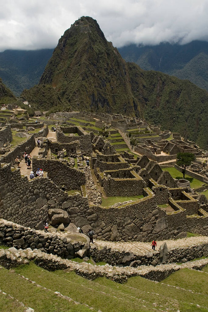 Machu Picchu, the lost city of the Andes, Cusco, Peru. High quality photo The new 7 wonders - Ancient Ruins.  - Photo, Image