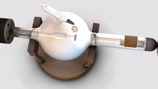 Рентгенівська трубка - обертання - 3D анімація рентгенівської трубки 3D модель: рентгенівська трубка від Malopolska's Virtual Museumsis licened under CC0 Public DomainWeb: sketchfab - Кадри, відео