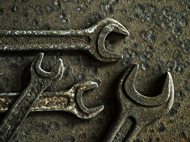 Old wrenches - Фото, зображення