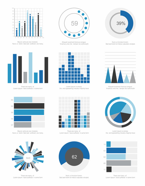 Infographics elements - Vektör, Görsel