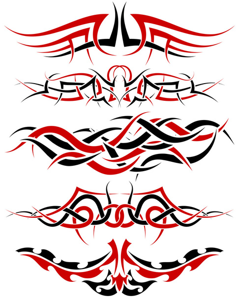 Set de tatuaje
 - Vector, imagen