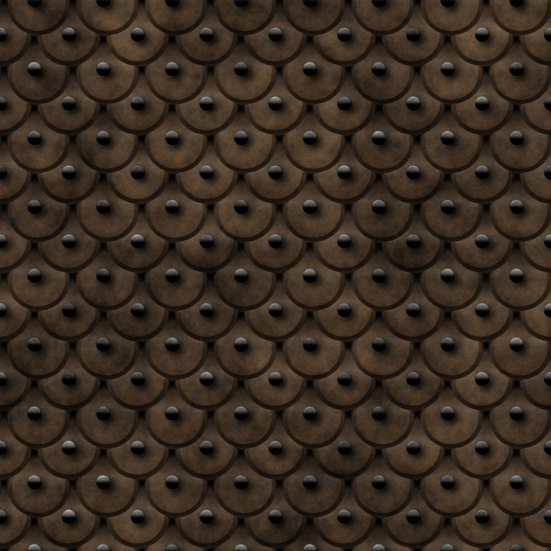 Studded Leather Seamless Texture Tile - Photo, Image