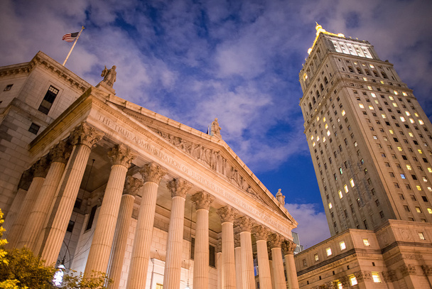 地方裁判所ニューヨークの建物 - 写真・画像
