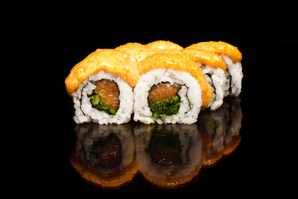 Sushi, comida japonesa
 - Foto, imagen