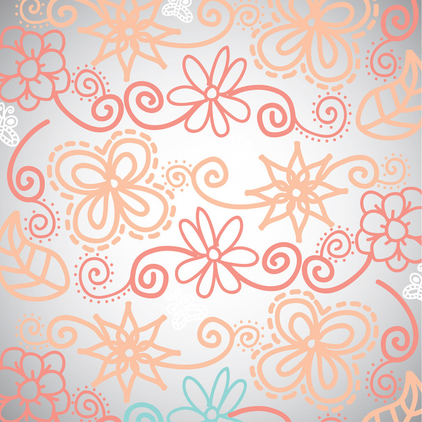 floral illustration - Vektor, obrázek