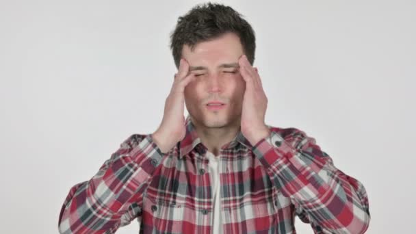 Retrato de un joven con dolor de cabeza  - Metraje, vídeo