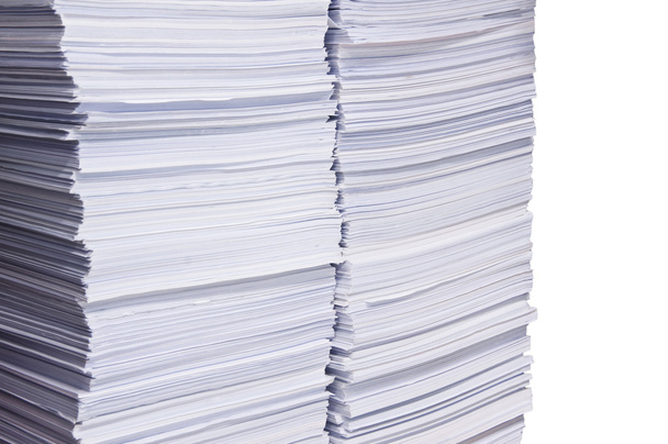Stack of used paper for reuse - Photo, Image