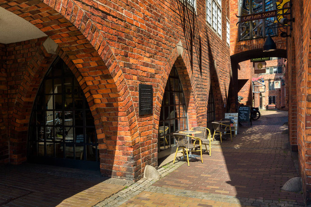 Historical center of the medieval Hanseatic city of Bremen, Germany, July 15, 2021 - Φωτογραφία, εικόνα