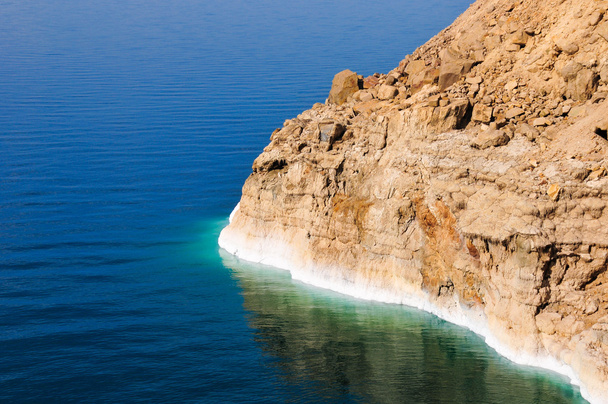 Vista de la costa del Mar Muerto - Foto, imagen