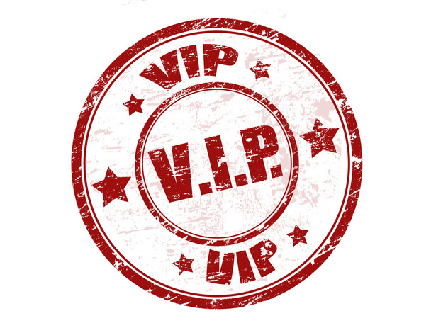 VIP bélyegző - Vektor, kép