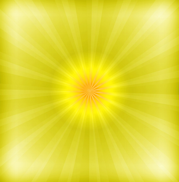 Yellow background with lens flare - Photo, Image