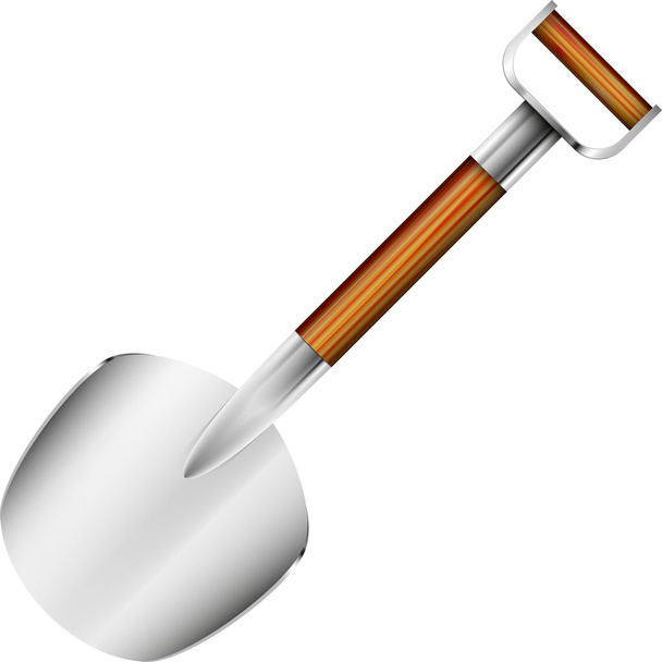 Small shovel - Vector, Image