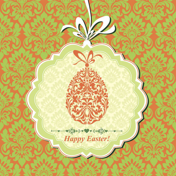 Easter shopping tag. Vector illustration - Vektor, Bild