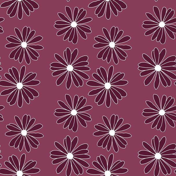 Seamless pattern with flowers for fabrics and textiles - Photo, image