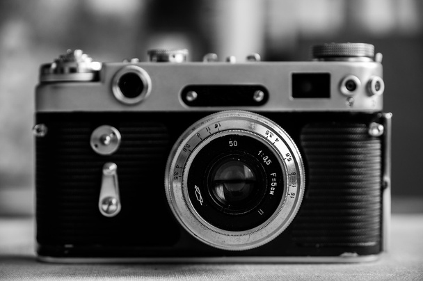 Retro camera - Foto, afbeelding