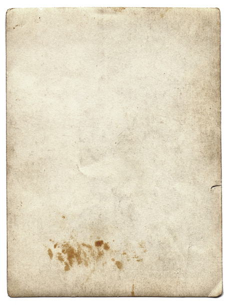 Stara faktura fotograficzna z plamami i zadrapaniami  - Zdjęcie, obraz