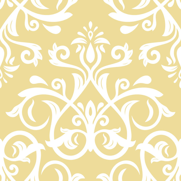 Classic Seamless Vector Fine Pattern With Arabesques - Vecteur, image