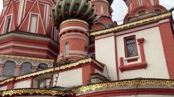 Tilt Catedral de San Basilio en Moscú, Kremlin
 - Metraje, vídeo
