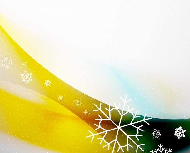 Christmas blur wave - ベクター画像