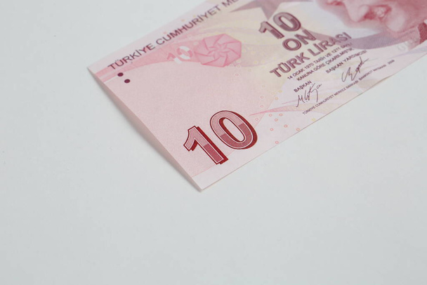 Turkse valuta, Turkse lire bankbiljetten - Foto, afbeelding
