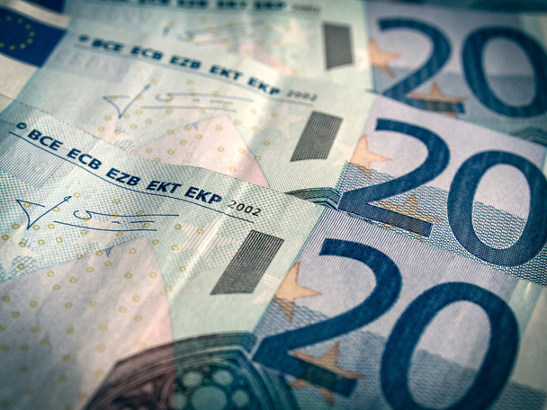 Retro megjelenés Euro kép - Fotó, kép