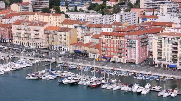 Hafen von Nizza - Filmmaterial, Video