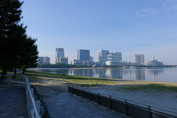 Japan Tokyo Odaiba Landscape - Fotoğraf, Görsel