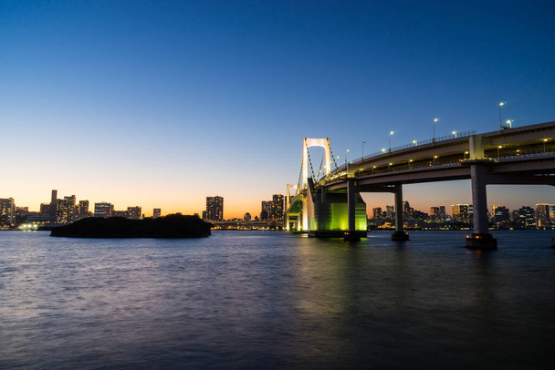 Tokyo Rainbow Bridge Landscape - Фото, зображення