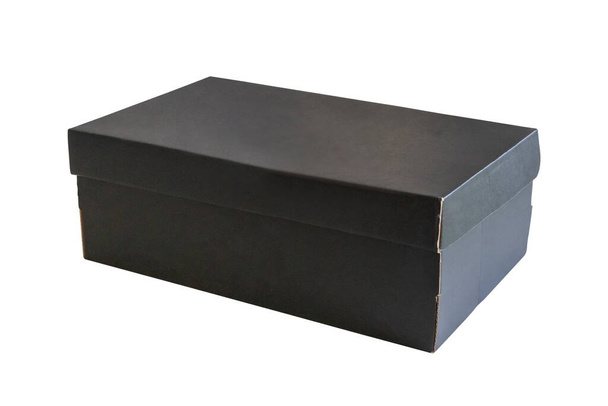 Mockup black box isolated on white background - Photo, Image