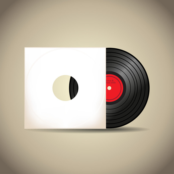 Vinyl record - Vettoriali, immagini