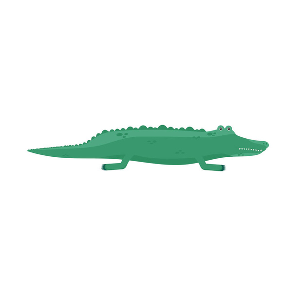 krokodyl egzotyczne zwierzę - Wektor, obraz