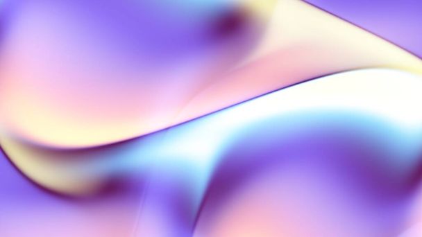 Blur wavy lines background. Abstract digital fractal pattern. Horizontal background with aspect ratio 16 : 9 - Foto, Bild