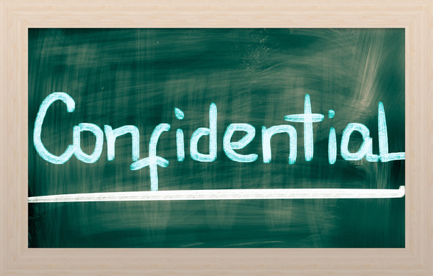 Confidential Concept - Photo, Image