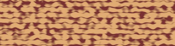 texture aux lignes ondulées. rayures horizontales marron et beige. texture de grain de bois. bannière pour insertion sur site. Image 3D. rendu 3D. - Photo, image