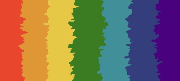 Gay pride symbolic background for pride month or lgbt community. LGBTQ colored stripes for banner, event, cover. - Fotoğraf, Görsel